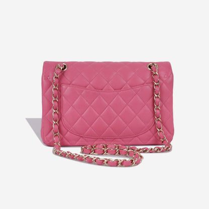 Chanel Small Classic Flap Bag - Pink Caviar