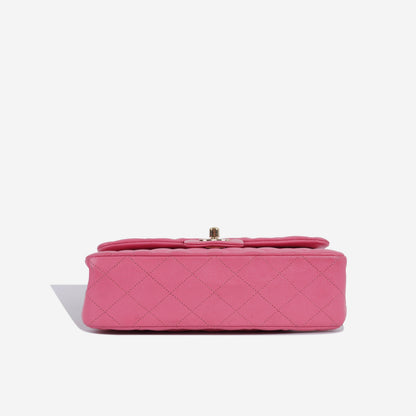 Chanel Small Classic Flap Bag - Pink Caviar