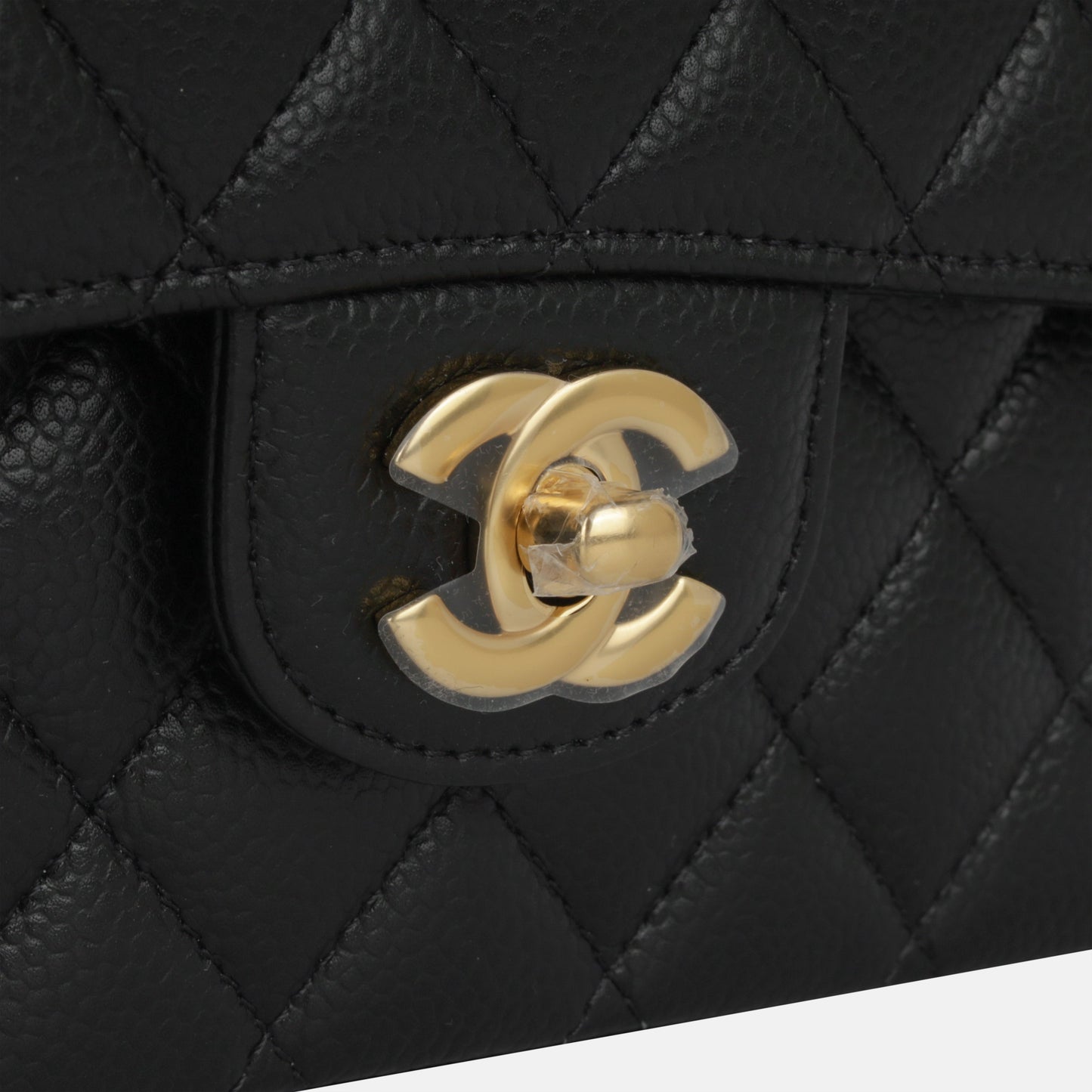 Chanel Classic Flap Lambskin Black Shoulder Bag Style 99