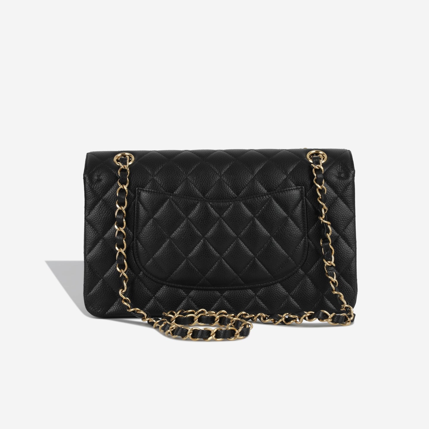 Chanel Classic Flap Lambskin Black Shoulder Bag Style 99