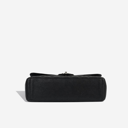 Chanel Classic Flap Caviar Black Shoulder Bag Style 141