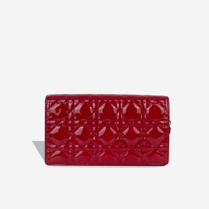 Dior Lady Dior Lou Chain Leather Crossbody Bag