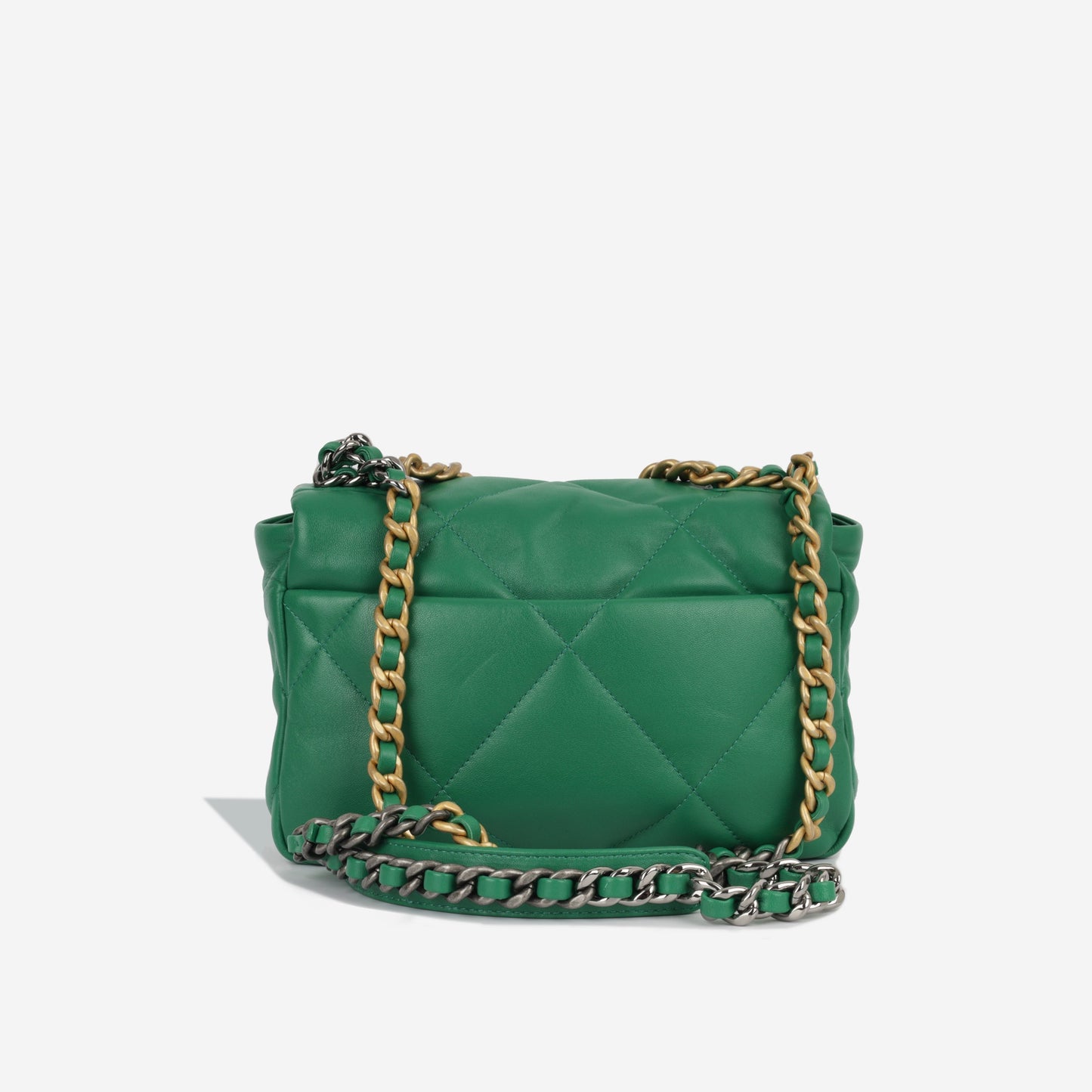 Chanel Chanel 19 Lambskin Gold Shoulder Bag Style 9