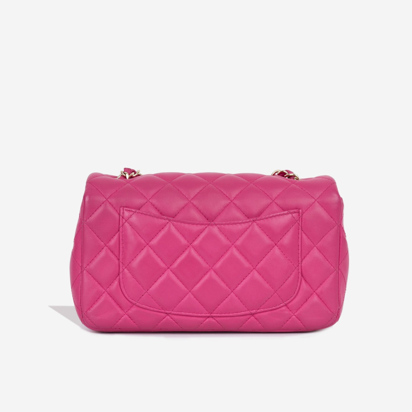Chanel Classic Flap Lambskin Gold Shoulder Bag Style 48