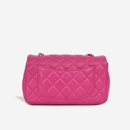 Chanel Classic Flap Lambskin Gold Shoulder Bag Style 48