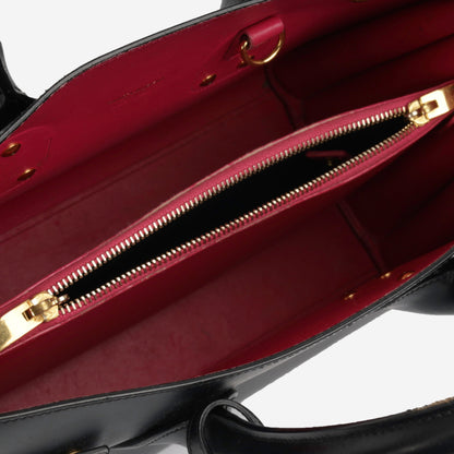 Saint Laurent Sac De Jour Calfskin Black Handbag