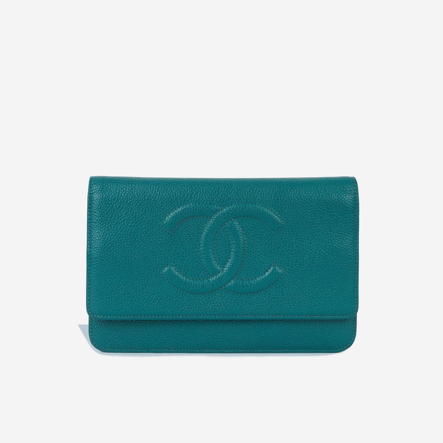 Chanel Wallet On Chain Caviar Silver Crossbody Style 2