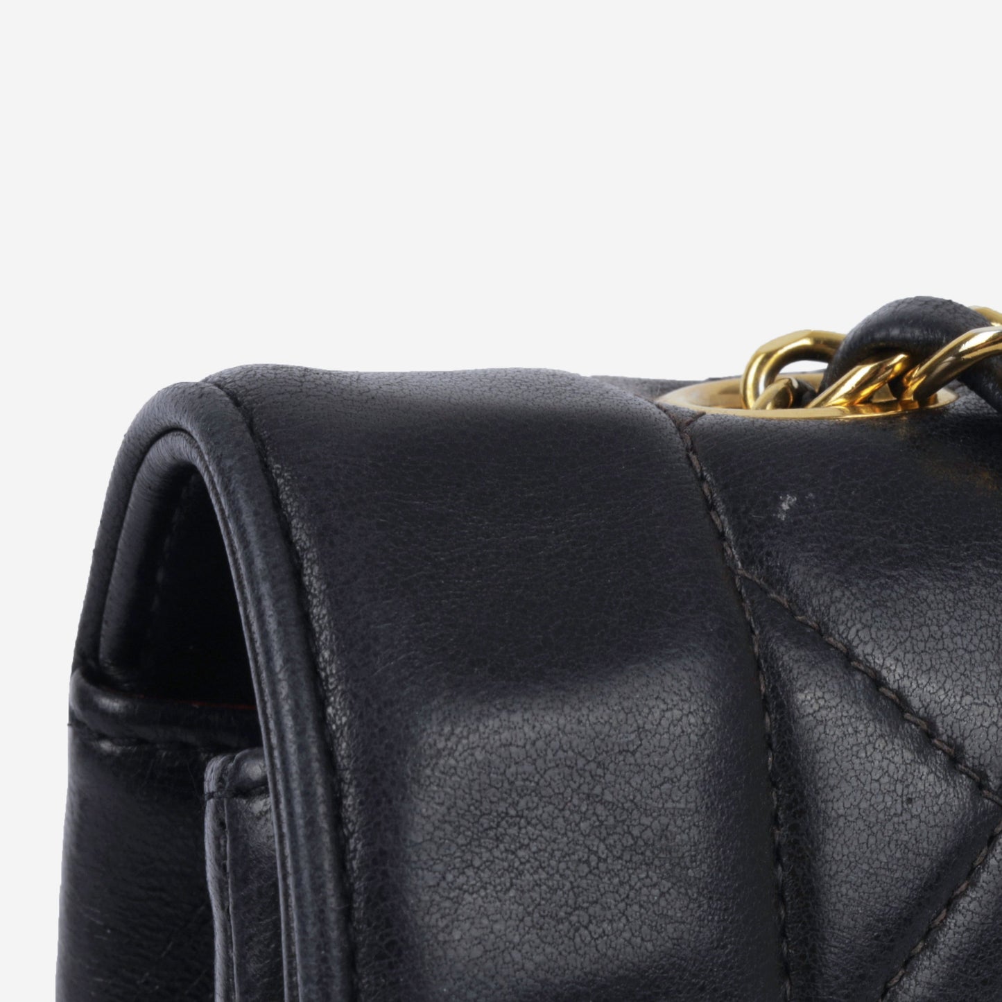 Chanel Classic Flap Lambskin Black Shoulder Bag Style 299