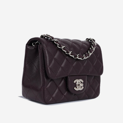 Chanel Classic Flap Lambskin Black Shoulder Bag Style 211
