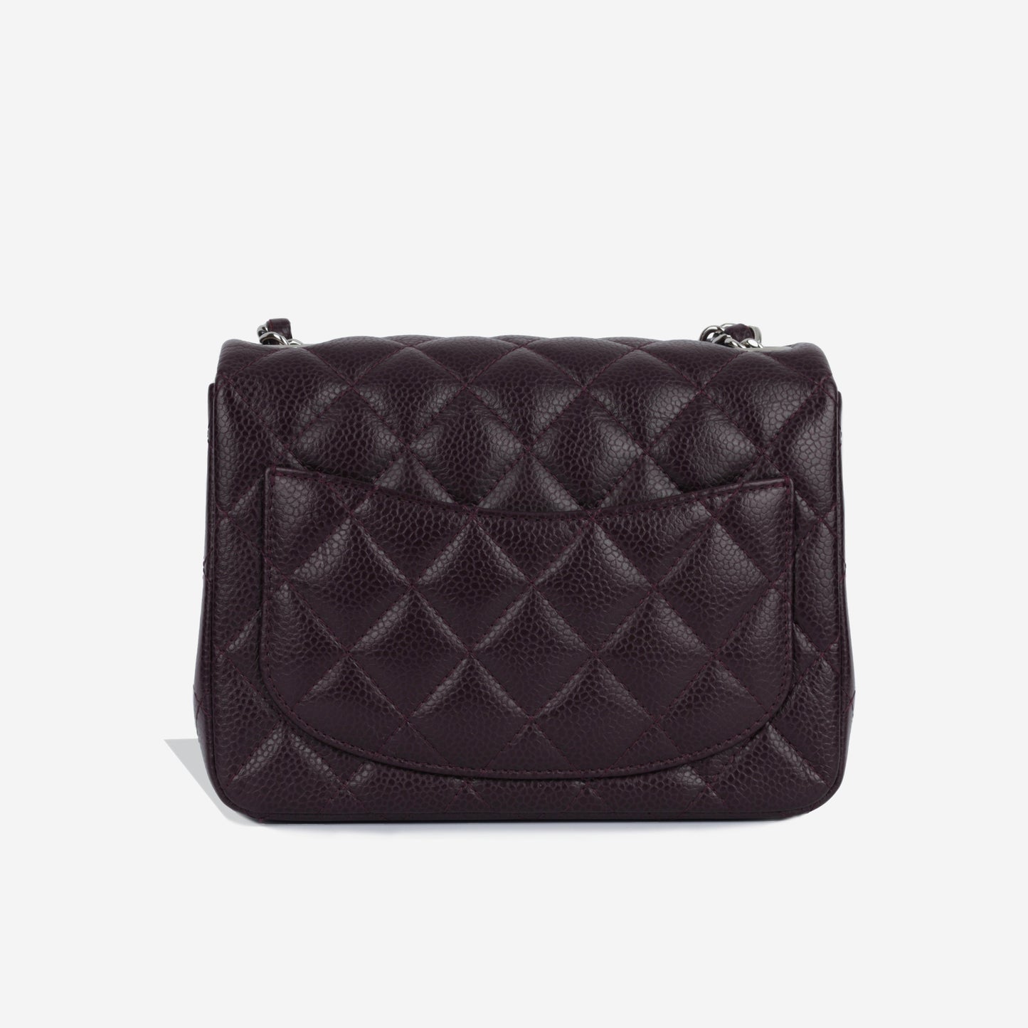 Chanel Classic Flap Lambskin Black Shoulder Bag Style 211