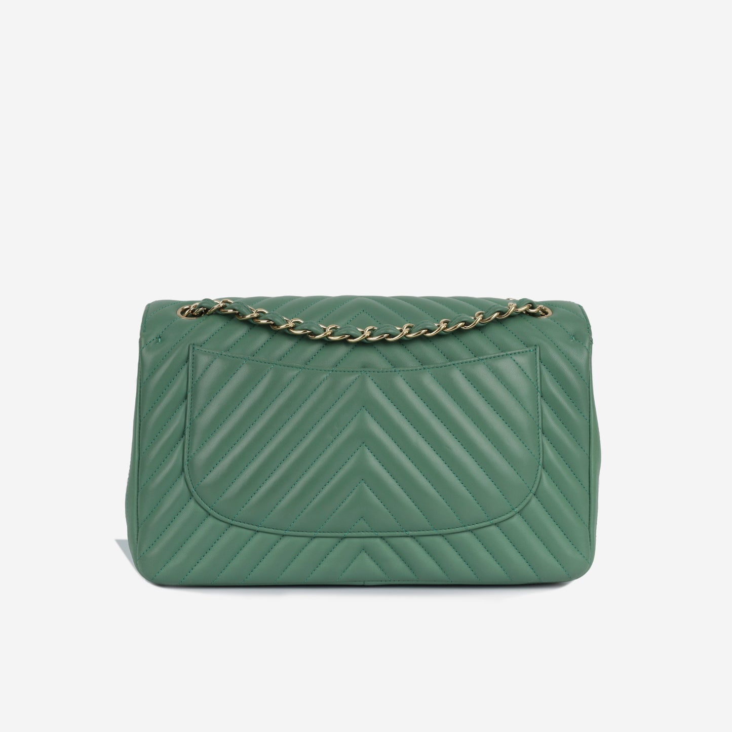 Chanel Classic Flap Lambskin Gold Shoulder Bag Style 12