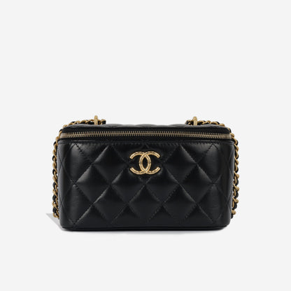 Chanel Small Vanity Case With Chain