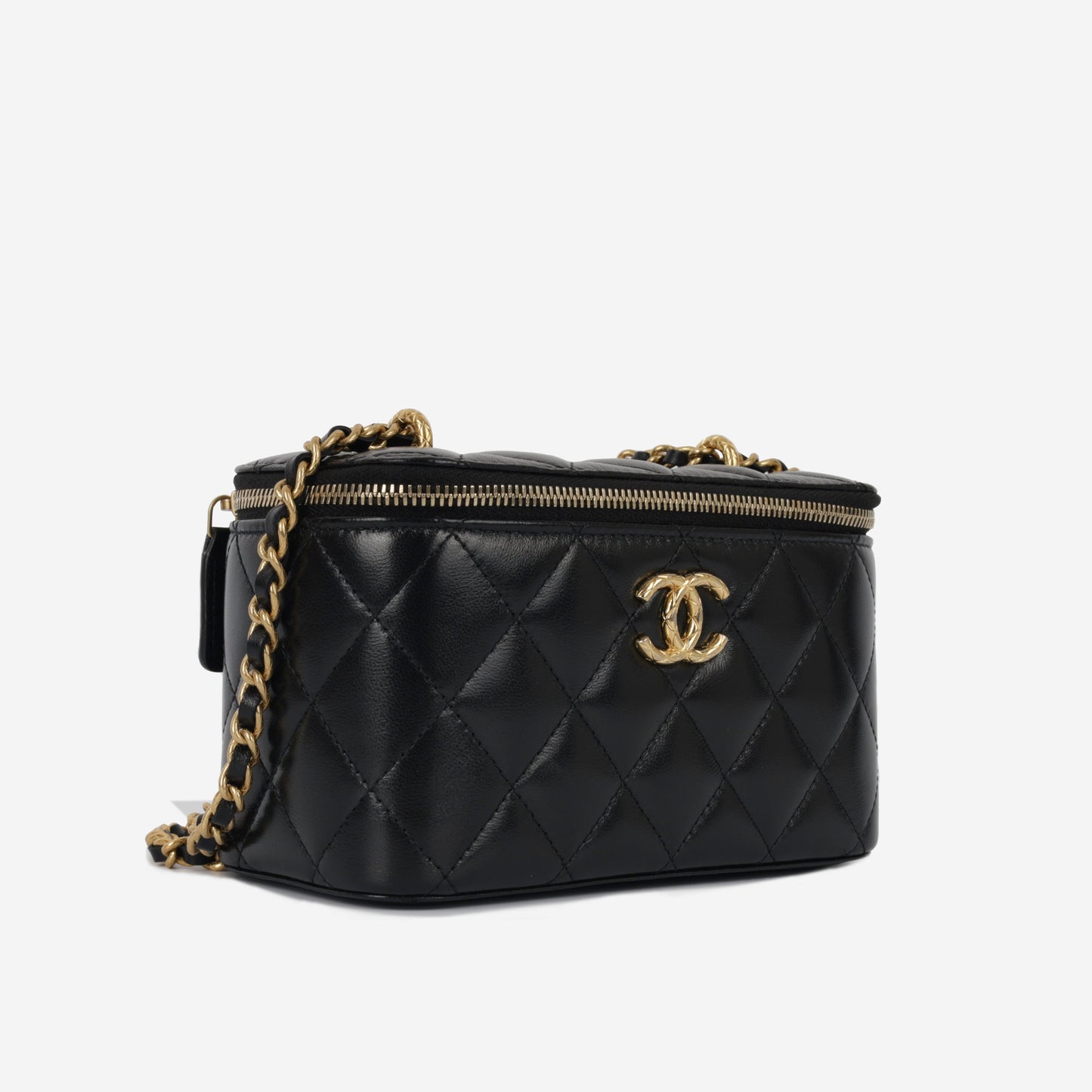 Chanel Small Vanity Case With Chain