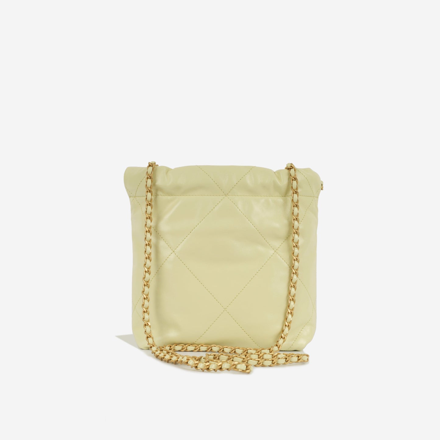 Chanel Chanel 22 Calfskin Gold Shoulder Bag Calfskin
