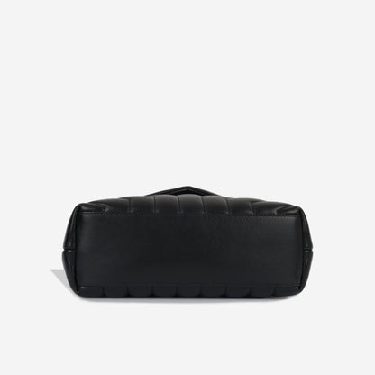 Saint Laurent Loulou Calfskin Black Shoulder Bag Style 6