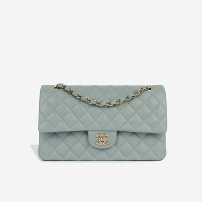 Chanel Classic Flap Caviar Gold Shoulder Bag Style 20