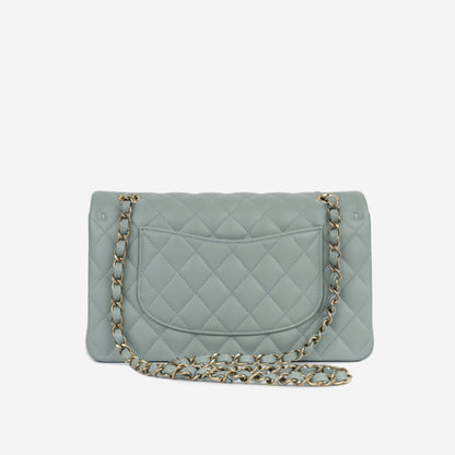 Chanel Classic Flap Caviar Gold Shoulder Bag Style 20