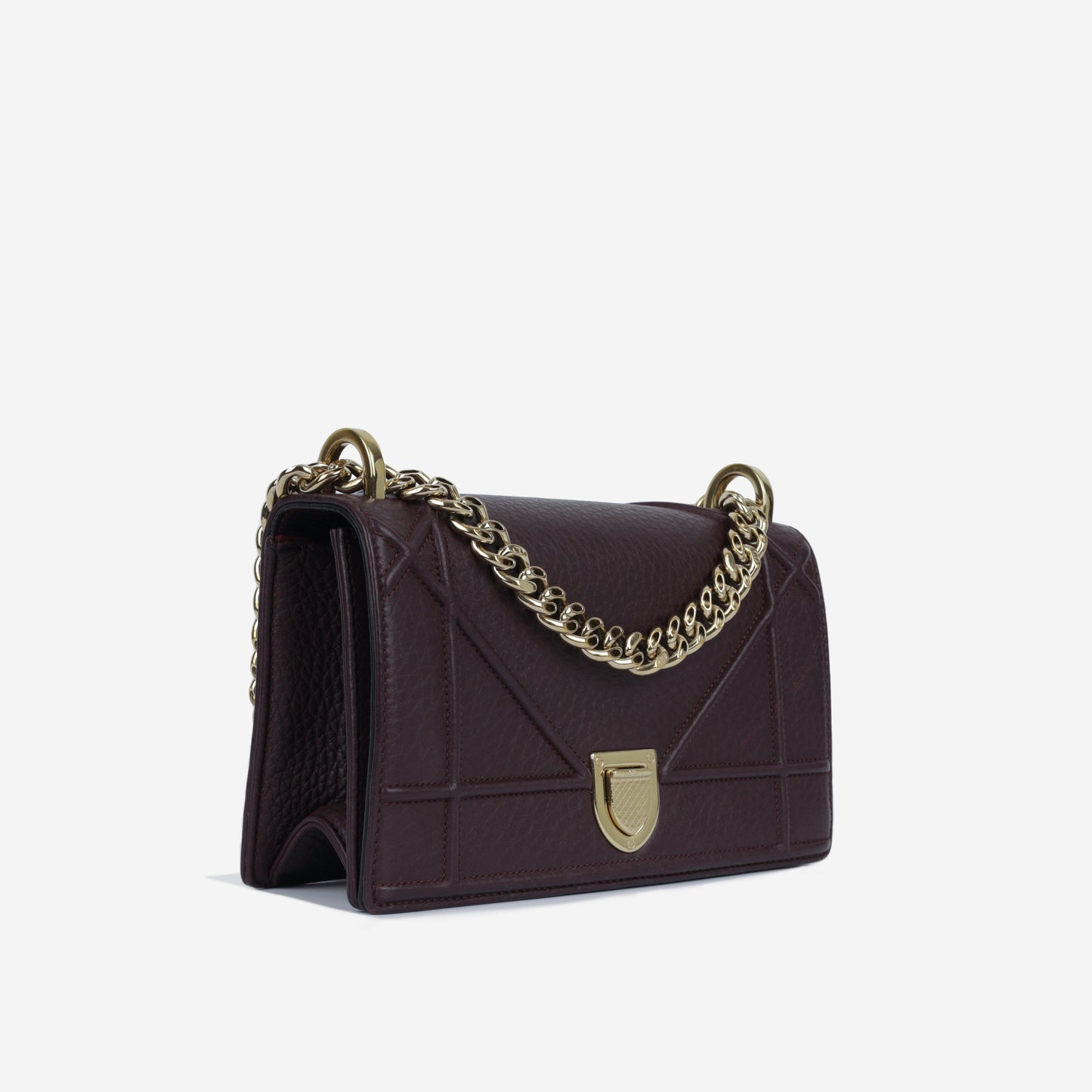 Dior Chain Leather Crossbody Bag