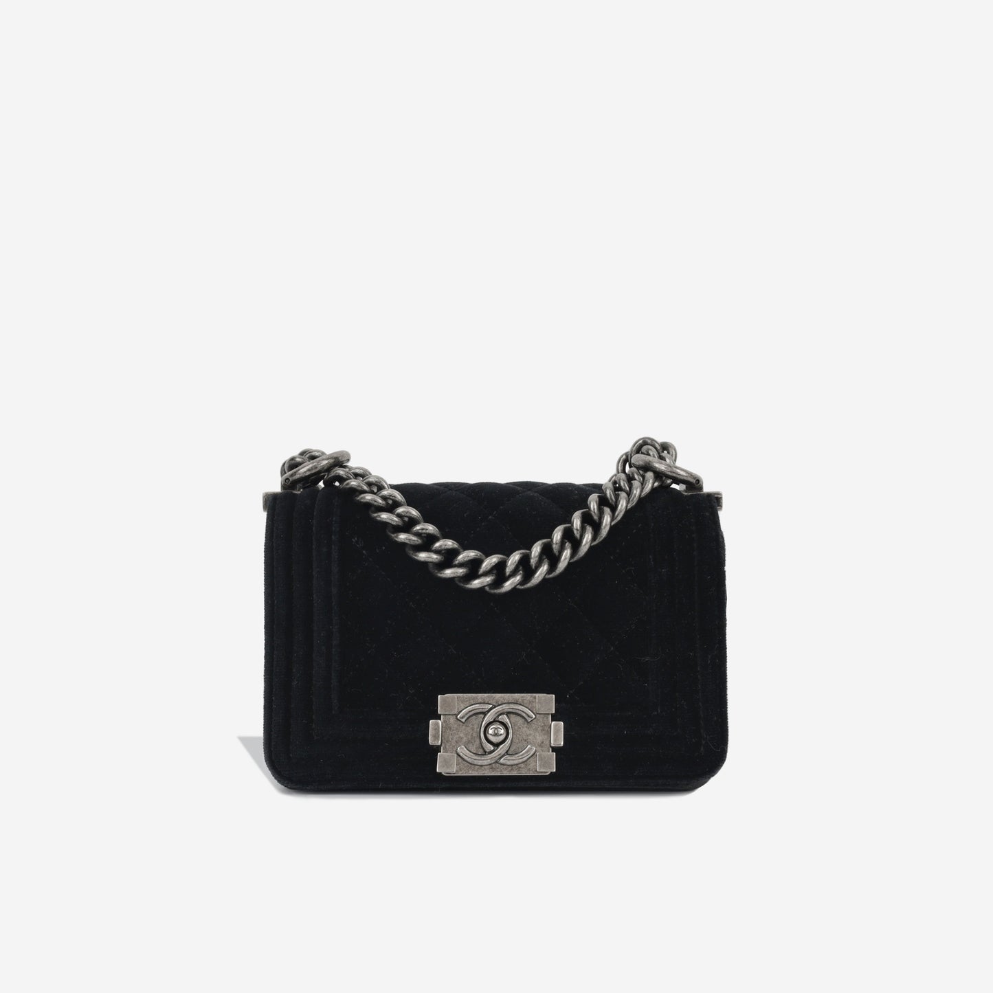 Chanel Boy Bag Leather Black Shoulder Bag