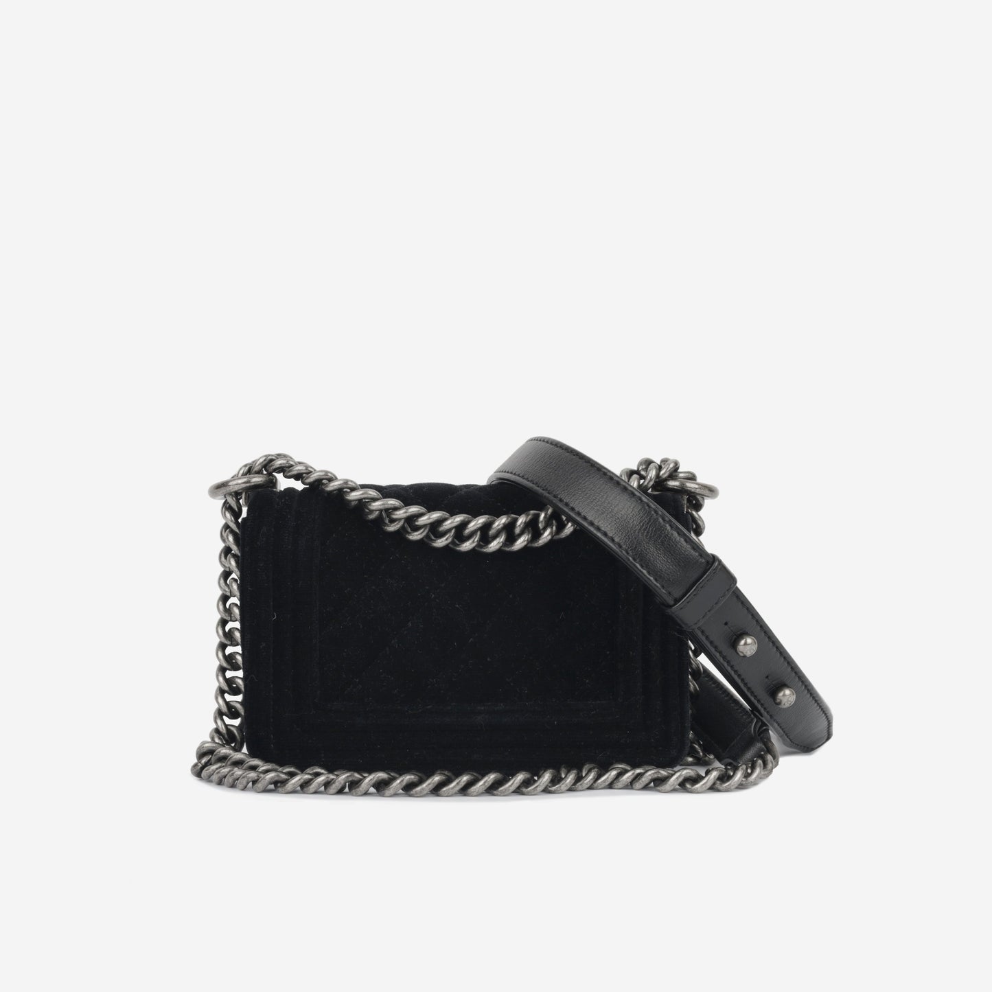 Chanel Boy Bag Leather Black Shoulder Bag