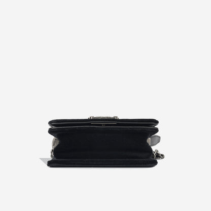 Chanel Boy Bag Leather Black Shoulder Bag