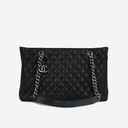 Chanel Luxury Caviar Black Tote Bag Caviar