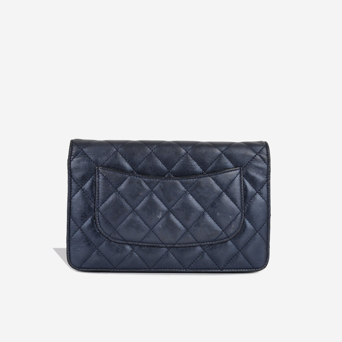 Chanel Classic Flap Calfskin Navy Crossbody