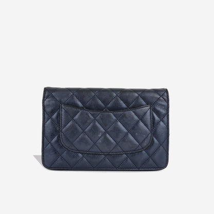 Chanel Classic Flap Calfskin Navy Crossbody