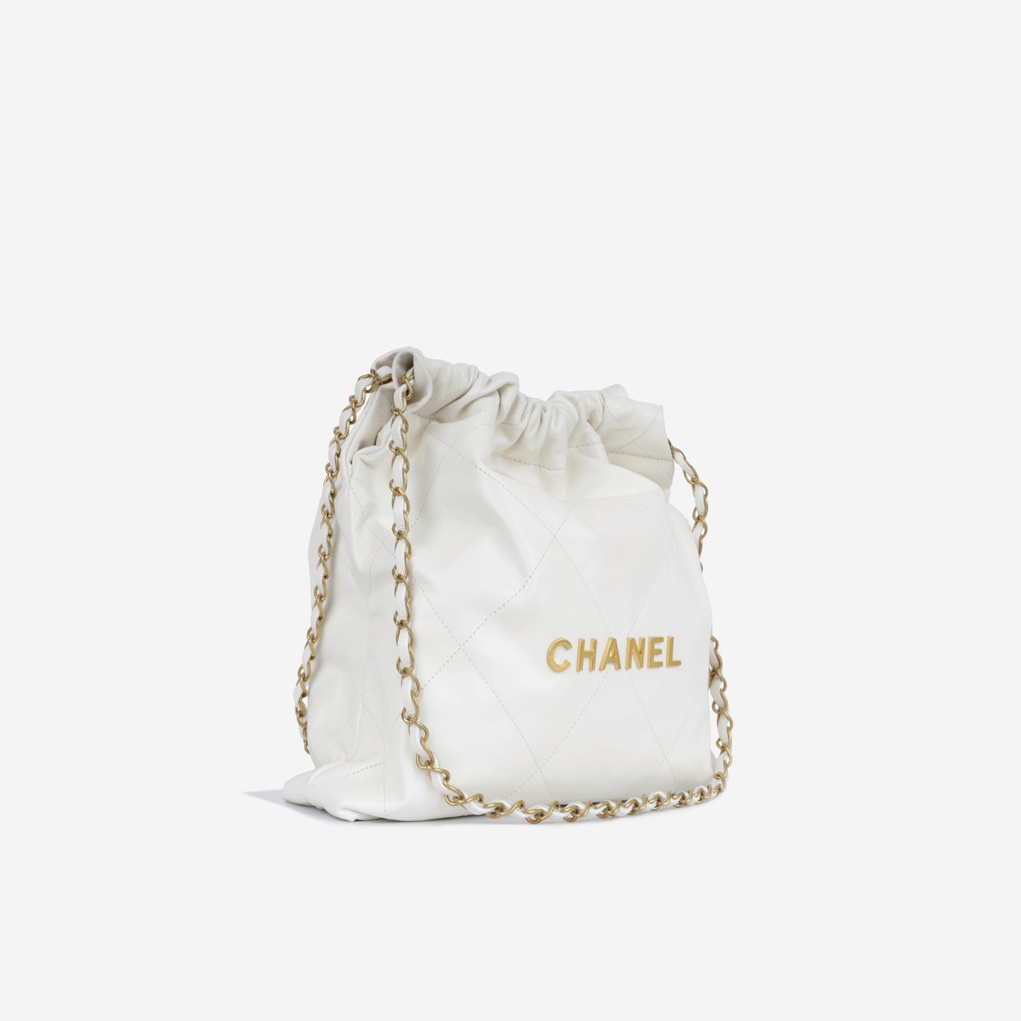 Chanel Luxury Calfskin Gold Tote Bag Style 6