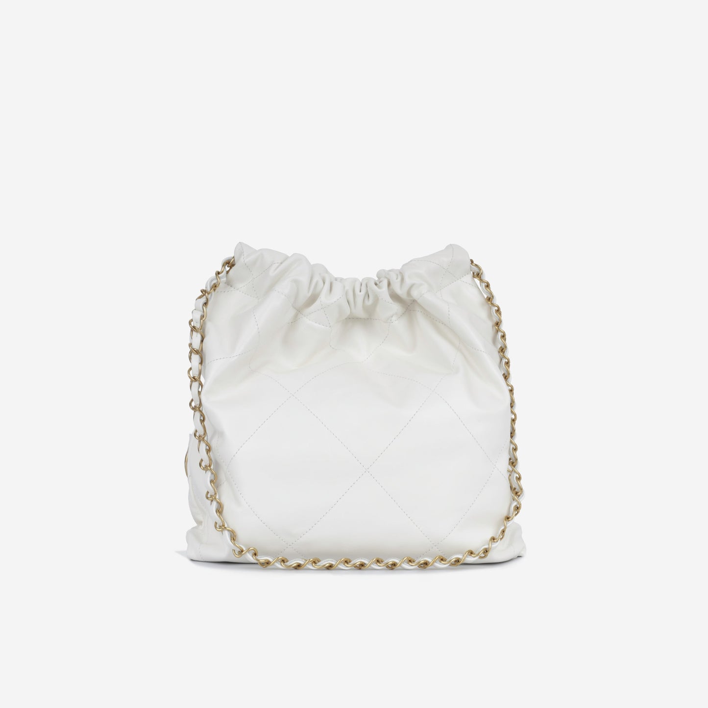 Chanel Luxury Calfskin Gold Tote Bag Style 6