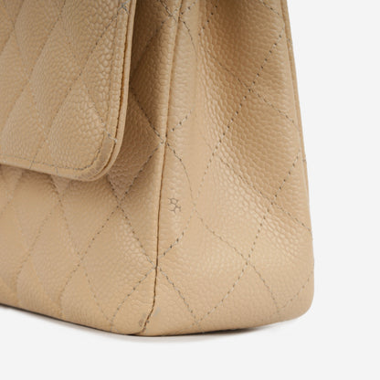 Chanel Classic Flap Caviar Gold Shoulder Bag Style 19