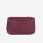 Chanel Chevron Statement Flap Bag