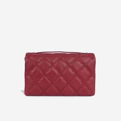 Chanel Double Stitch Hamptons Flap Bag