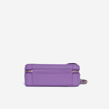 Chanel Vanity Caviar Black Clutch Caviar