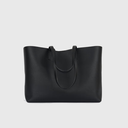 Saint Laurent Calfskin Black Tote Bag