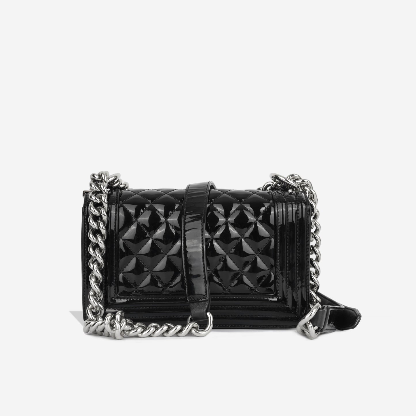 Chanel Boy Bag Calfskin Black Shoulder Bag Calfskin