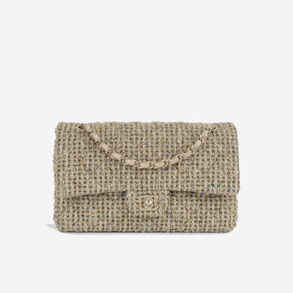 Chanel Classic Flap Caviar Gold Shoulder Bag Style 18