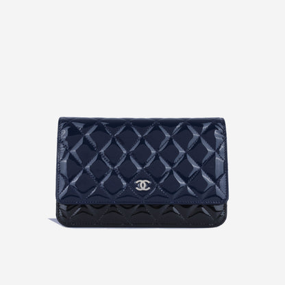 Chanel Wallet On Chain Lambskin Black Crossbody Style 7