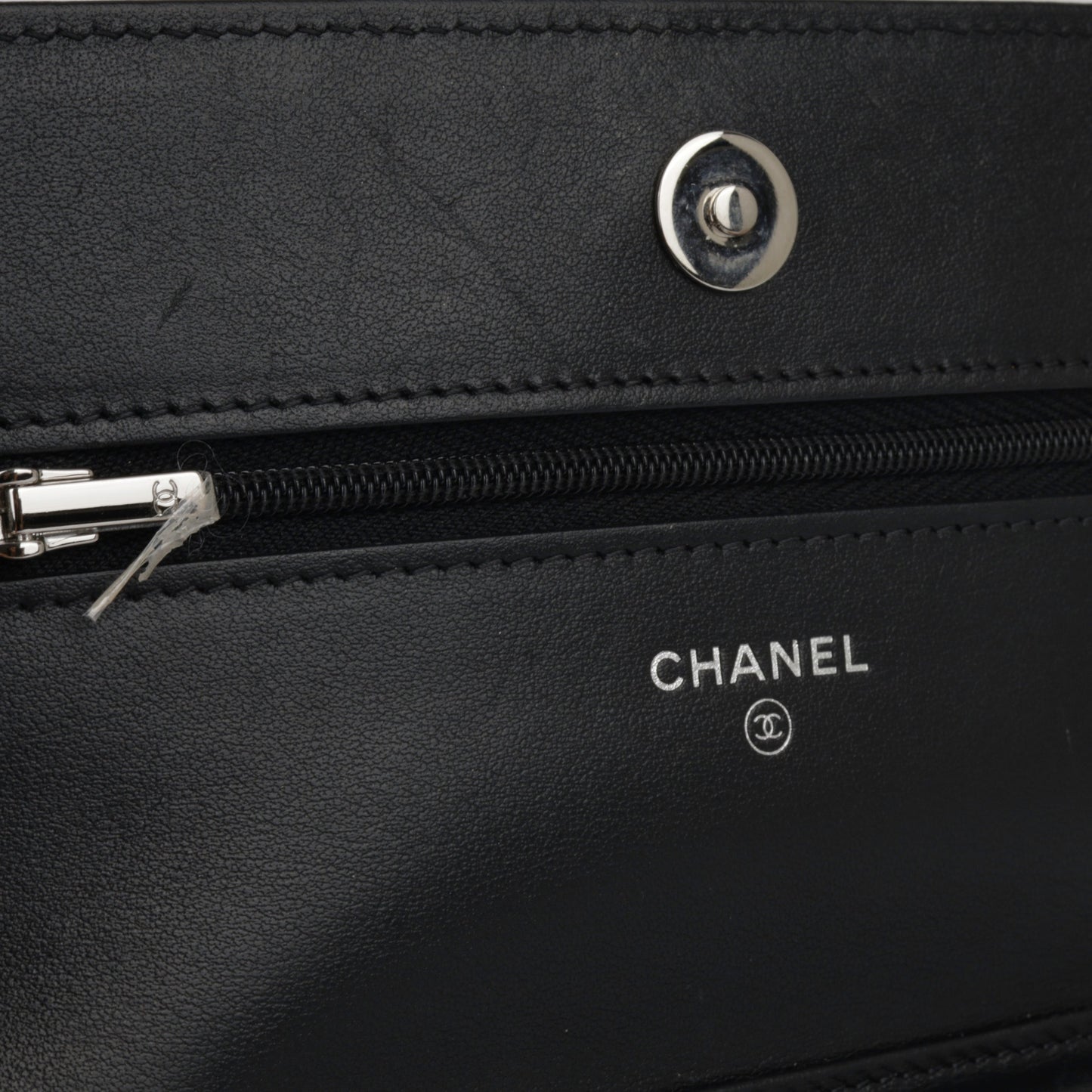 Chanel Wallet On Chain Lambskin Black Crossbody Style 7