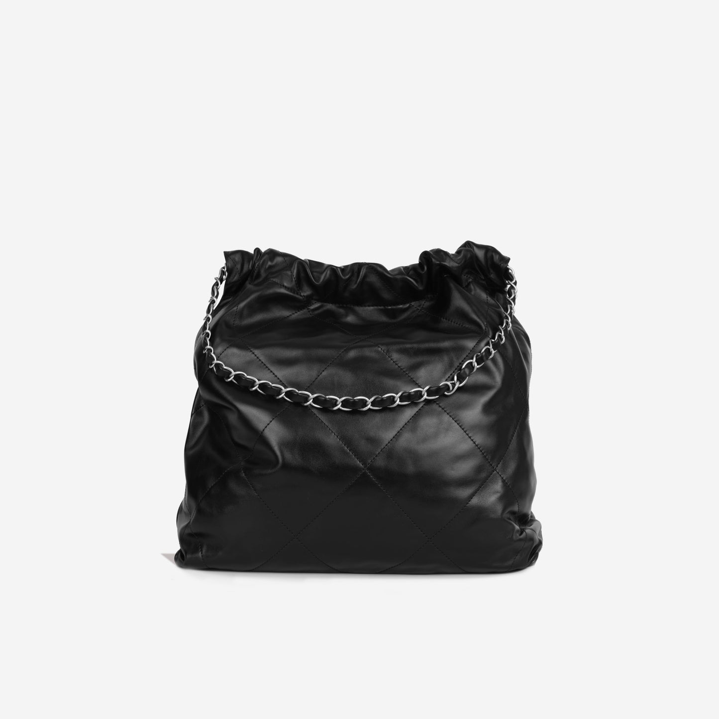 Chanel Calfskin Black Tote Bag Calfskin