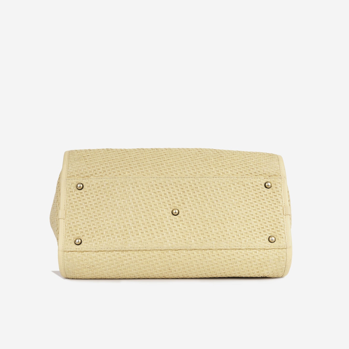 Chanel Deauville Calfskin Gold Tote Bag