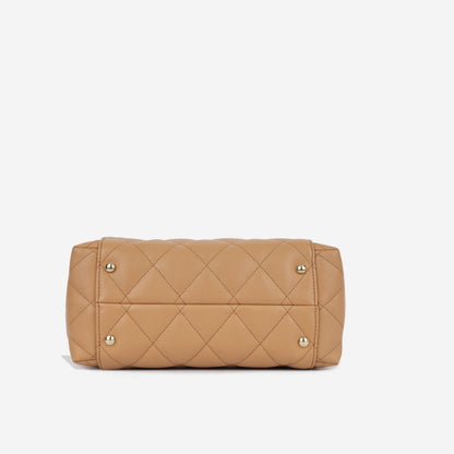 Chanel Large Cc Shopping Tote - Caramel