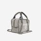 Chanel Cambon Lambskin Silver Tote Bag