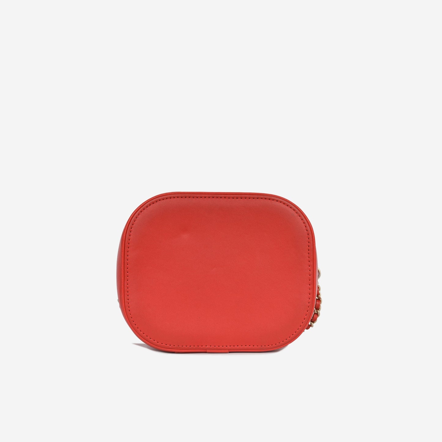 Chanel Vanity Lambskin Black Clutch Lambskin