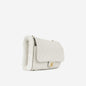 Chanel Classic Flap Lambskin Gold Shoulder Bag Style 126
