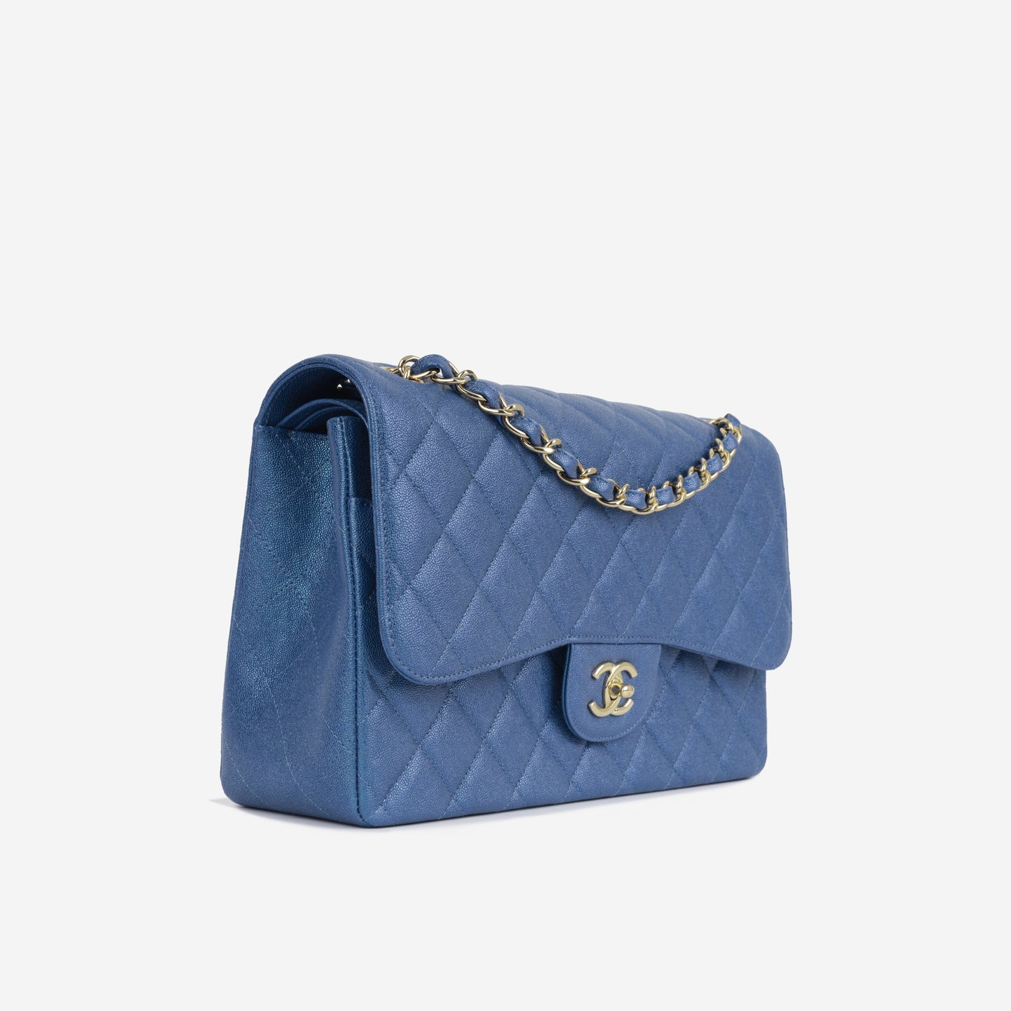 Chanel Classic Flap Caviar Black Shoulder Bag Style 7