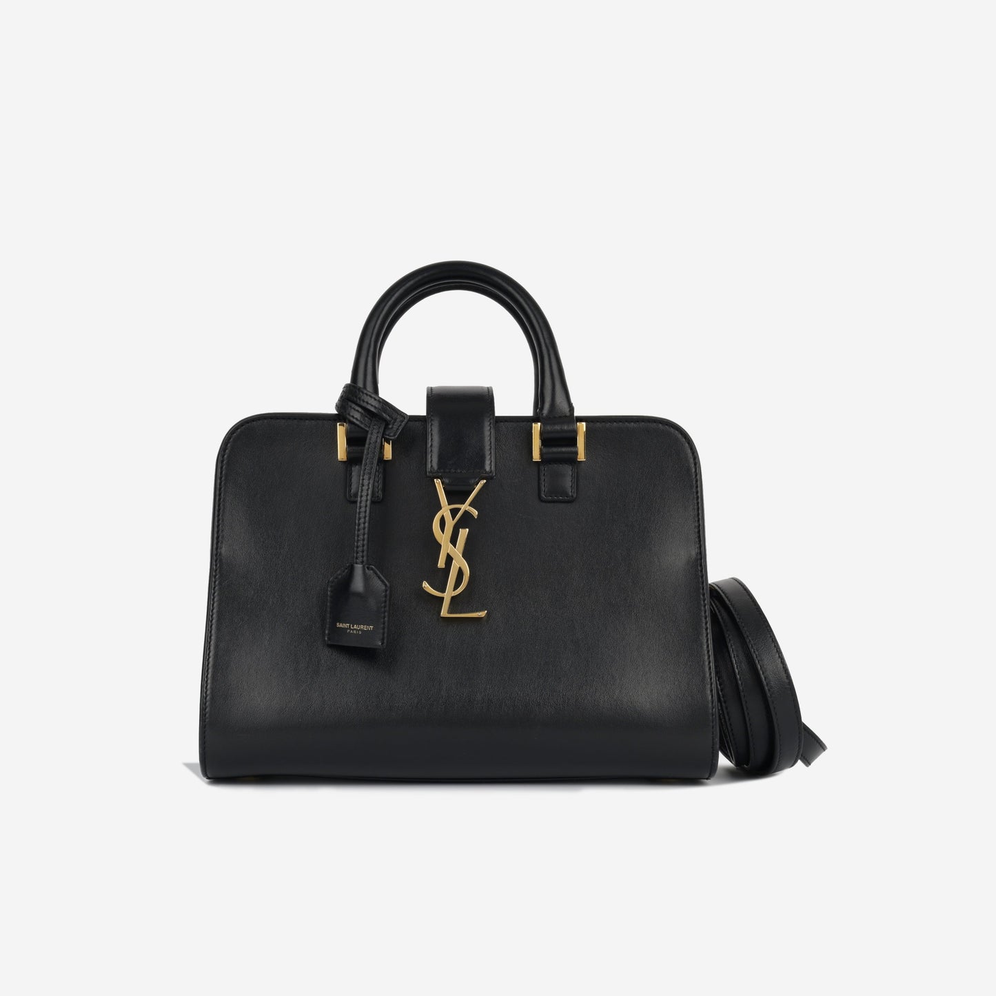 Saint Laurent Calfskin Black Tote Bag Style 2