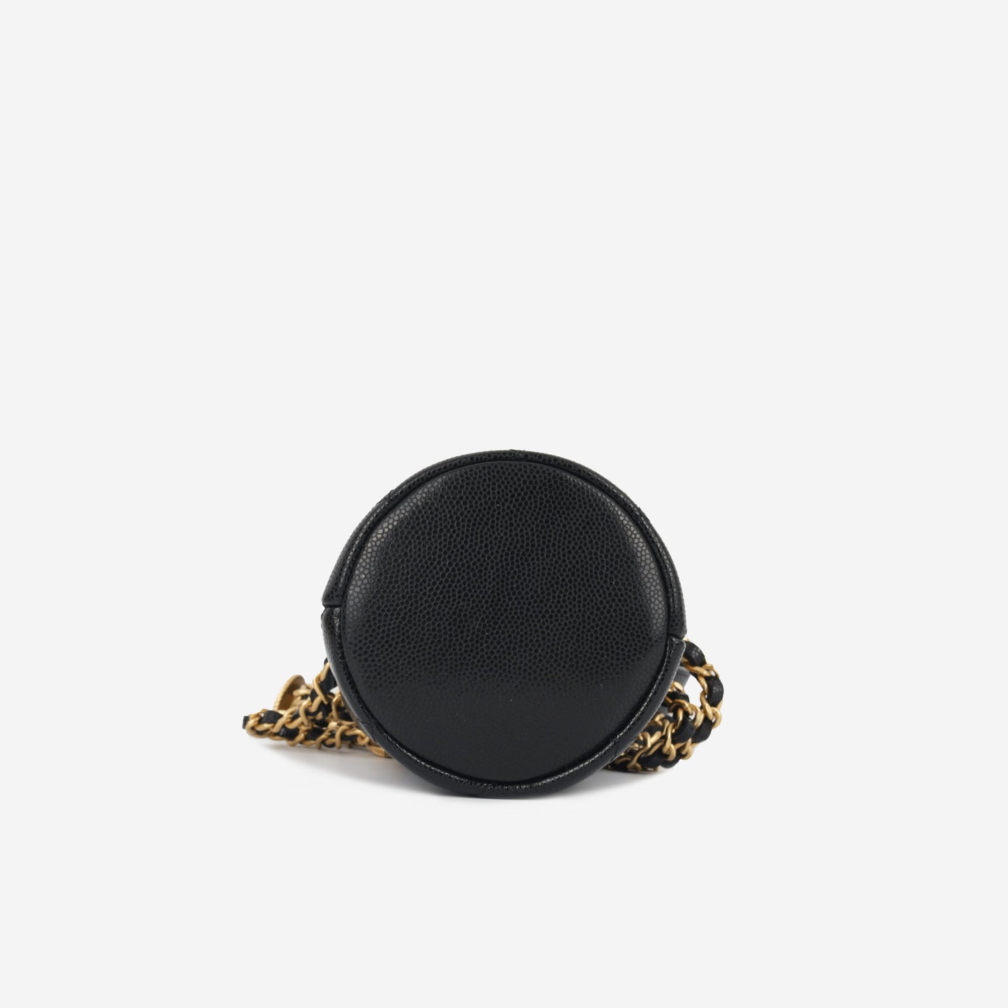 Chanel Vanity Caviar Black Clutch Style 12