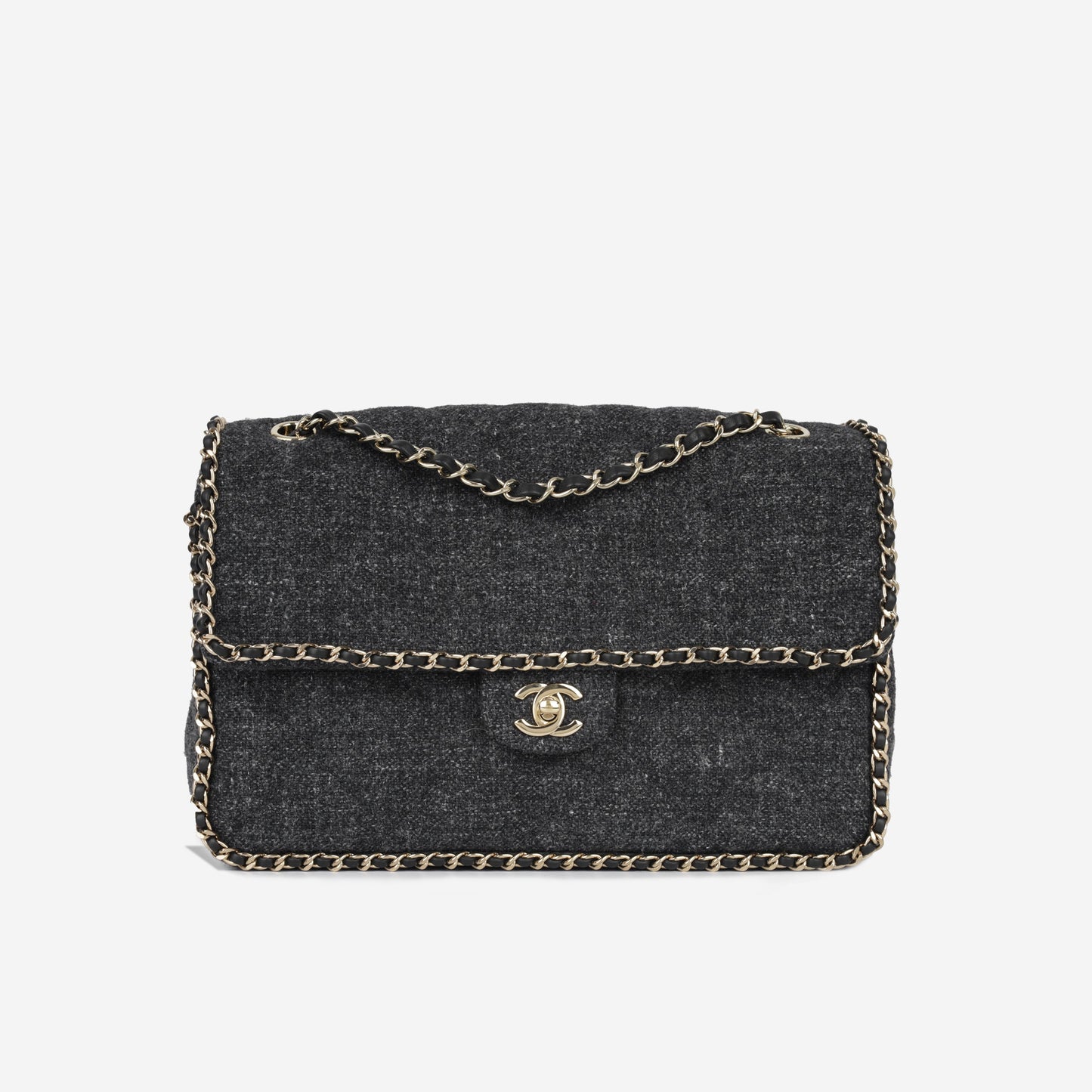 Chanel Coco Neige Chain Around Flap Bag