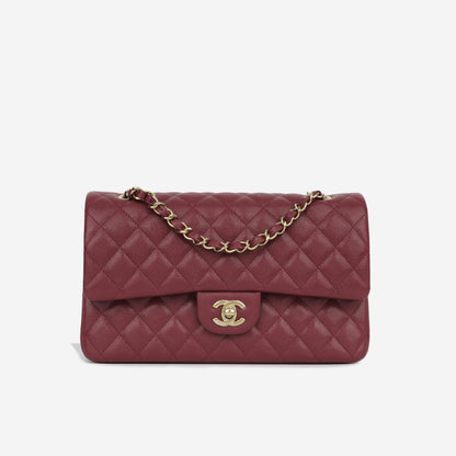 Chanel Classic Flap Lambskin Black Shoulder Bag Style 95
